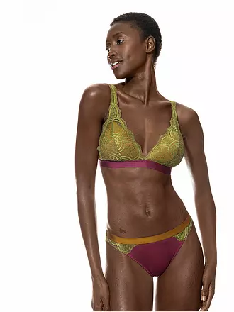 MEY | Soutien-gorge triangle POETRY FAME vert urbain | 